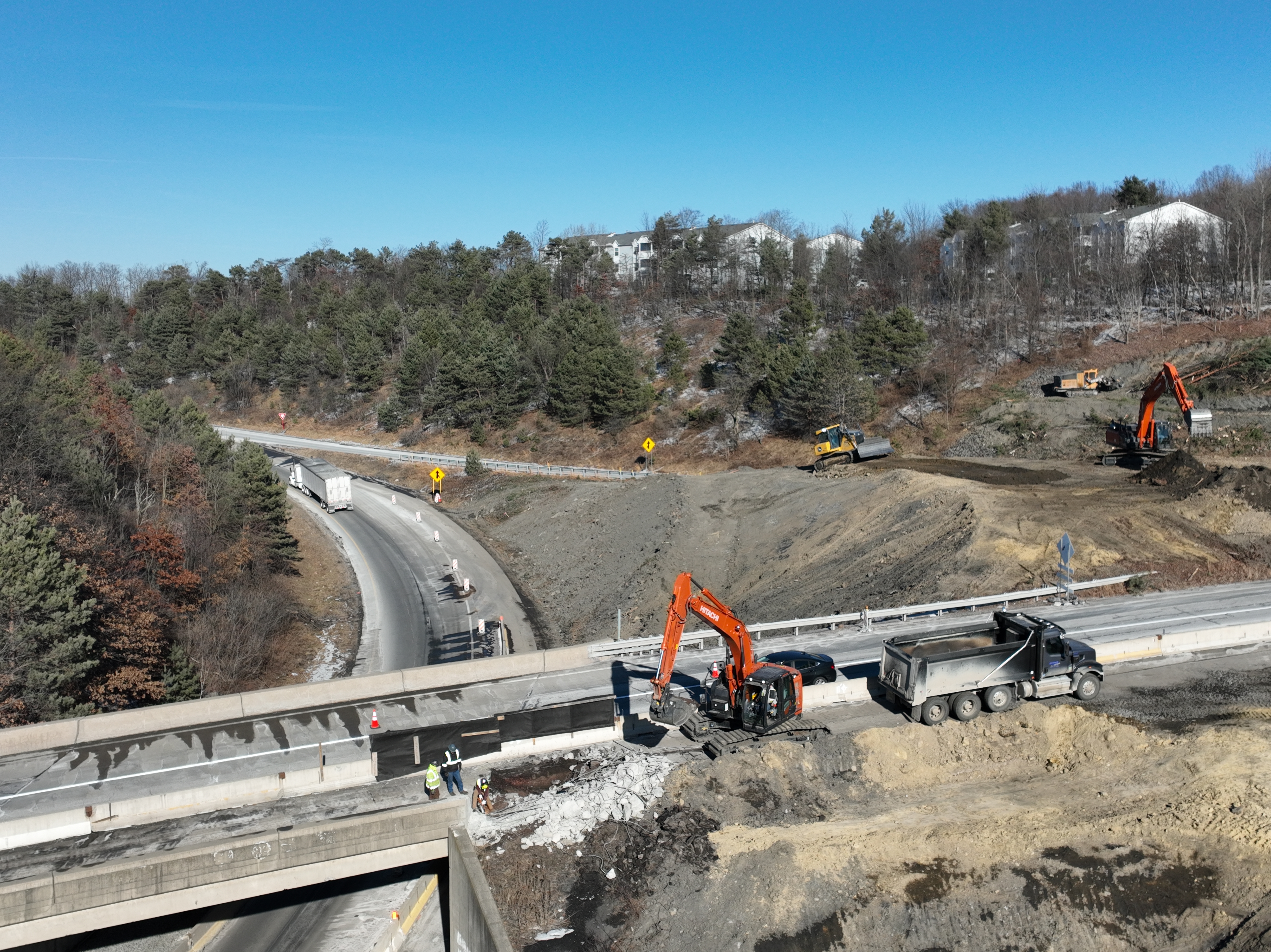 Kriger highway construction