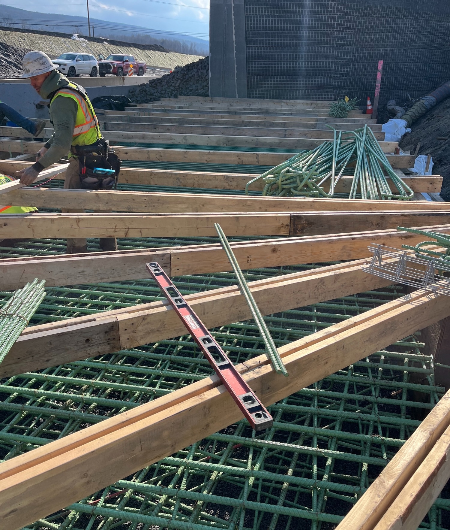 Kriger highway construction